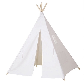 White Teepee Play House for Baby Room