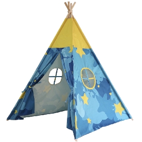 Teepee  Tent Yellow star picture