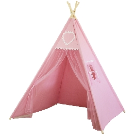 children indoor Portable Playhouse Cotton Canvas tipi Indian kids Play Tent teepee